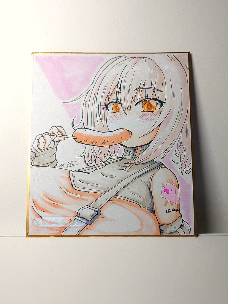 【ミニ色紙】「勝利の女神NIKKE」ベロータ