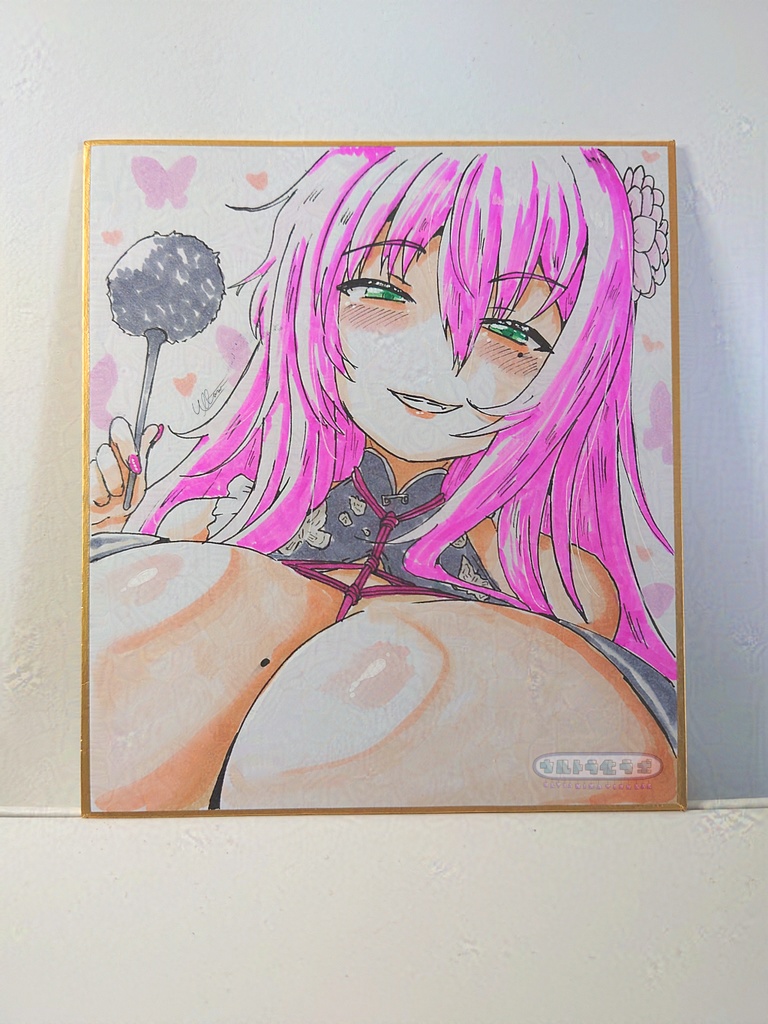 【ミニ色紙】「勝利の女神NIKKE」ベルベット