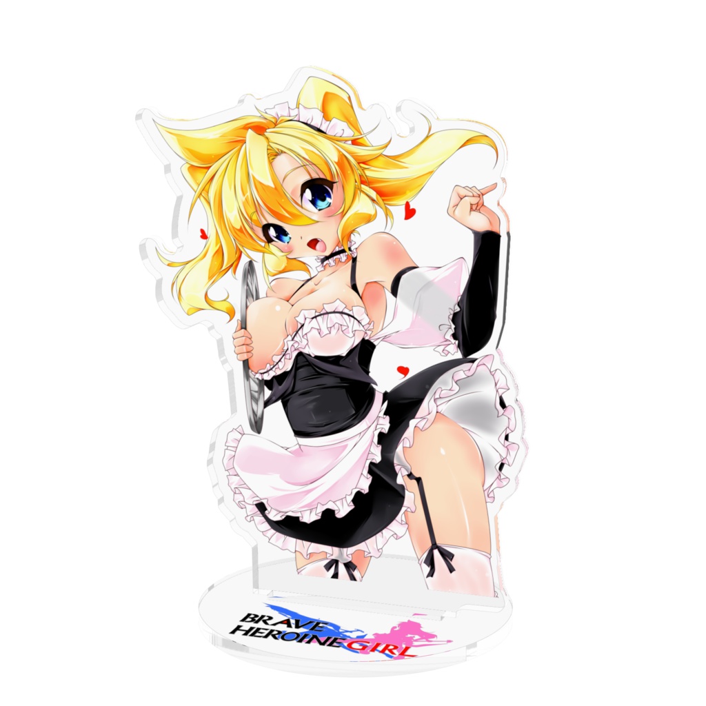 DQ5女体化勇者成長版メイド アクリルフィギュア