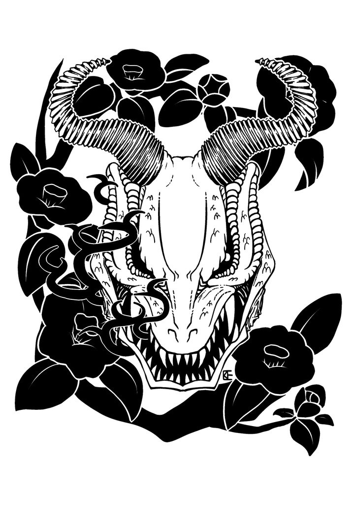 悪魔城Tシャツ「伯爵モチーフ」