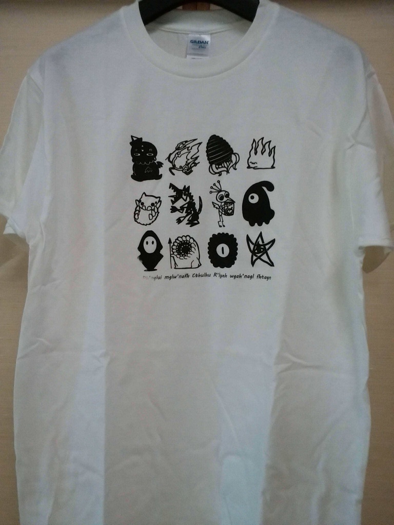 くとぅるふTシャツ（白）サイズM