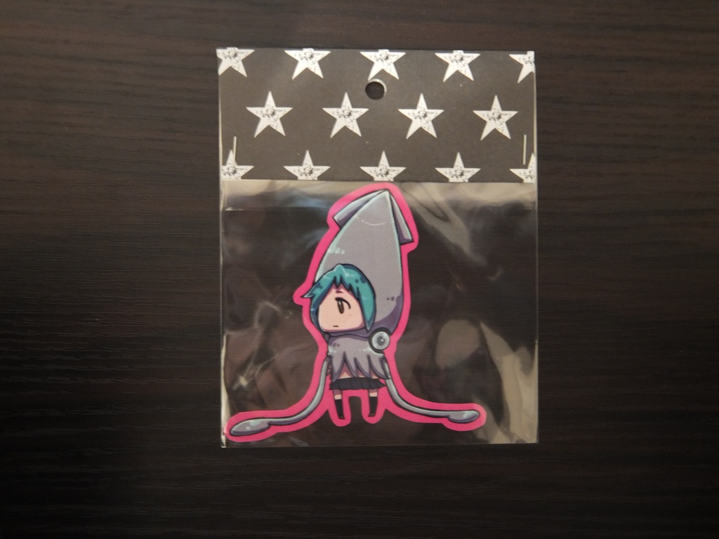 いかちゃんステッカー