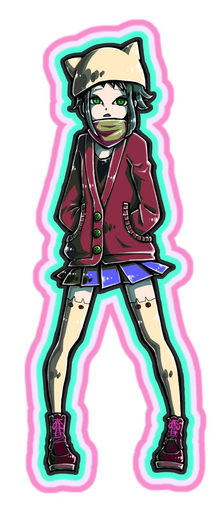 ガールズステッカー