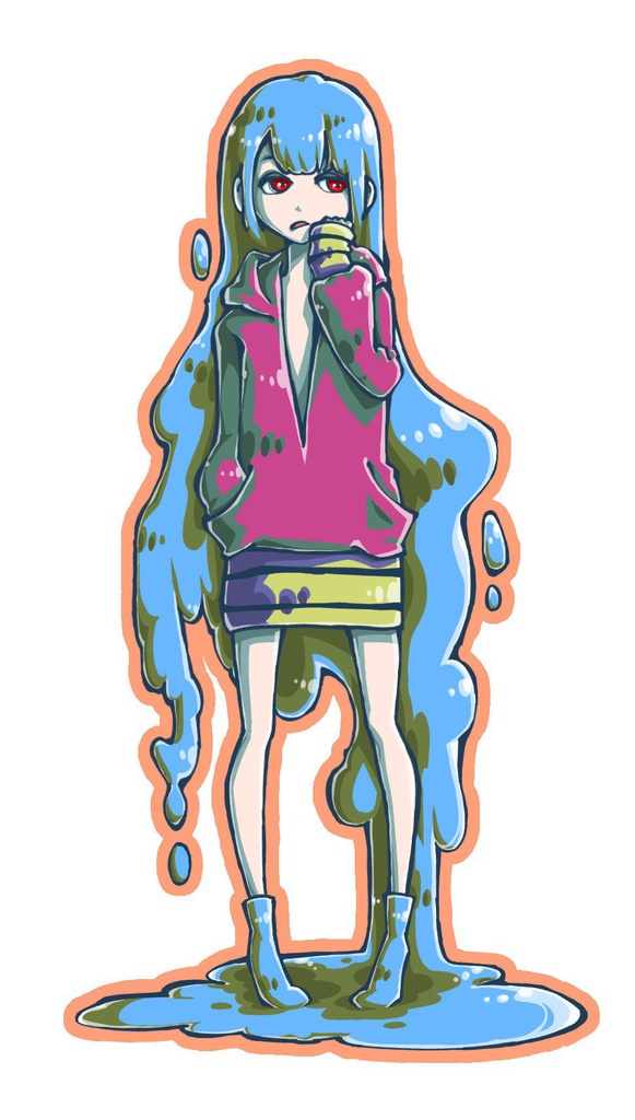 ガールズステッカー