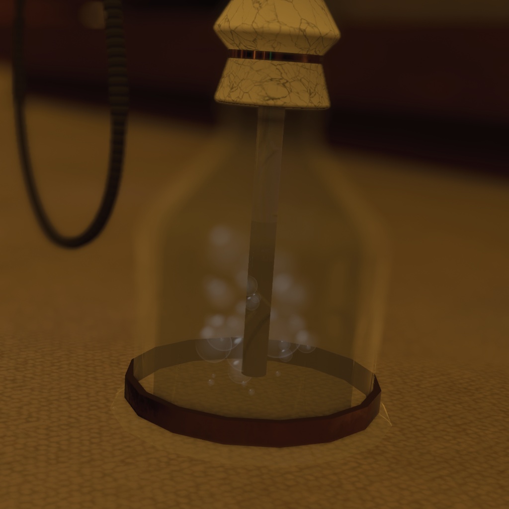 二人で吸えるシーシャ【VRCアバターギミック】