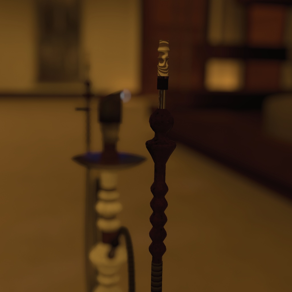 二人で吸えるシーシャ【VRCアバターギミック】