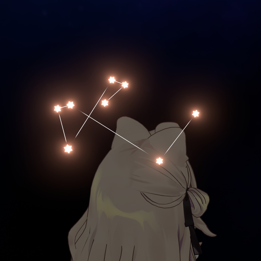星座(っぽい)ヘイロー【VRChat用】