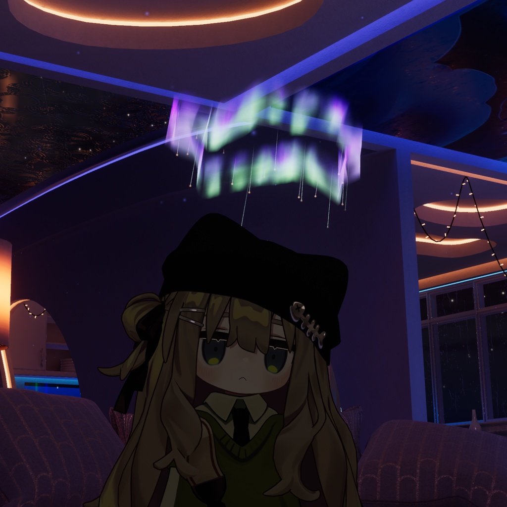 オーロラヘイロー【VRChat用】