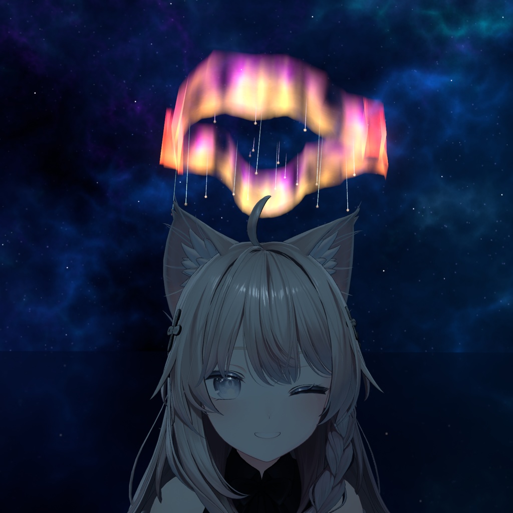 オーロラヘイロー【VRChat用】