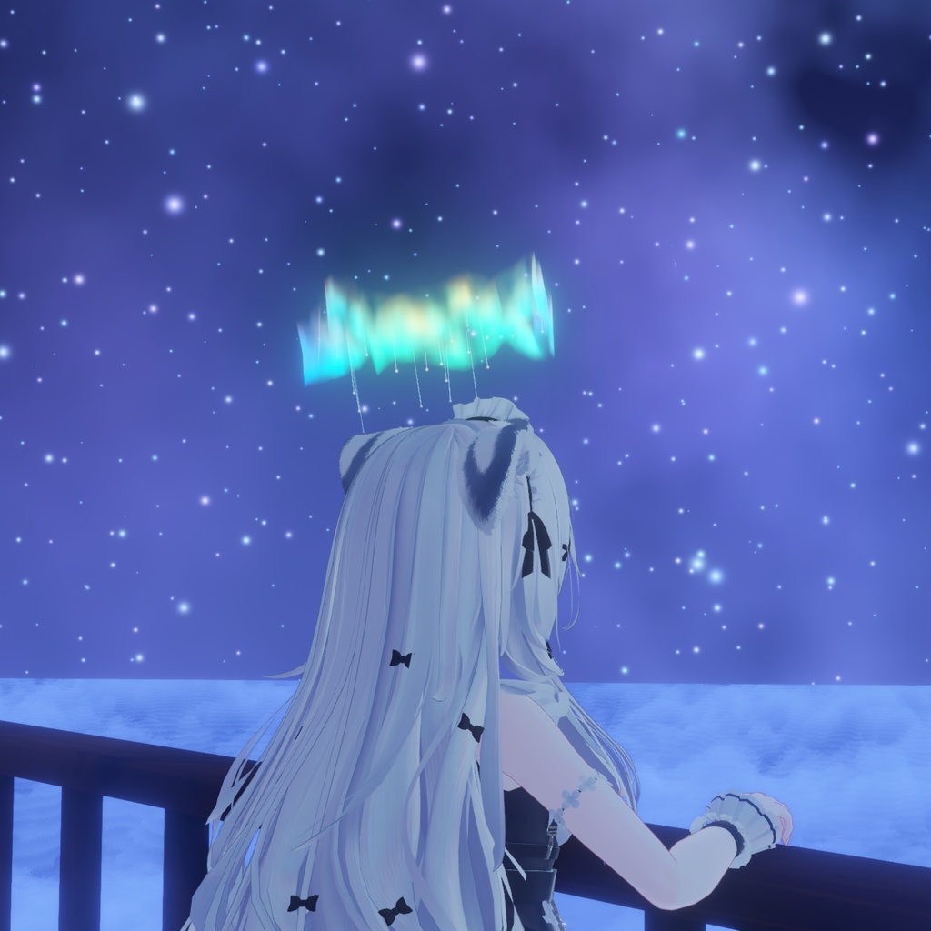 オーロラヘイロー【VRChat用】