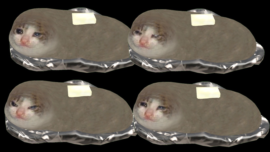 3DモデルButterCat 2.0 - vrcg - 2/3
