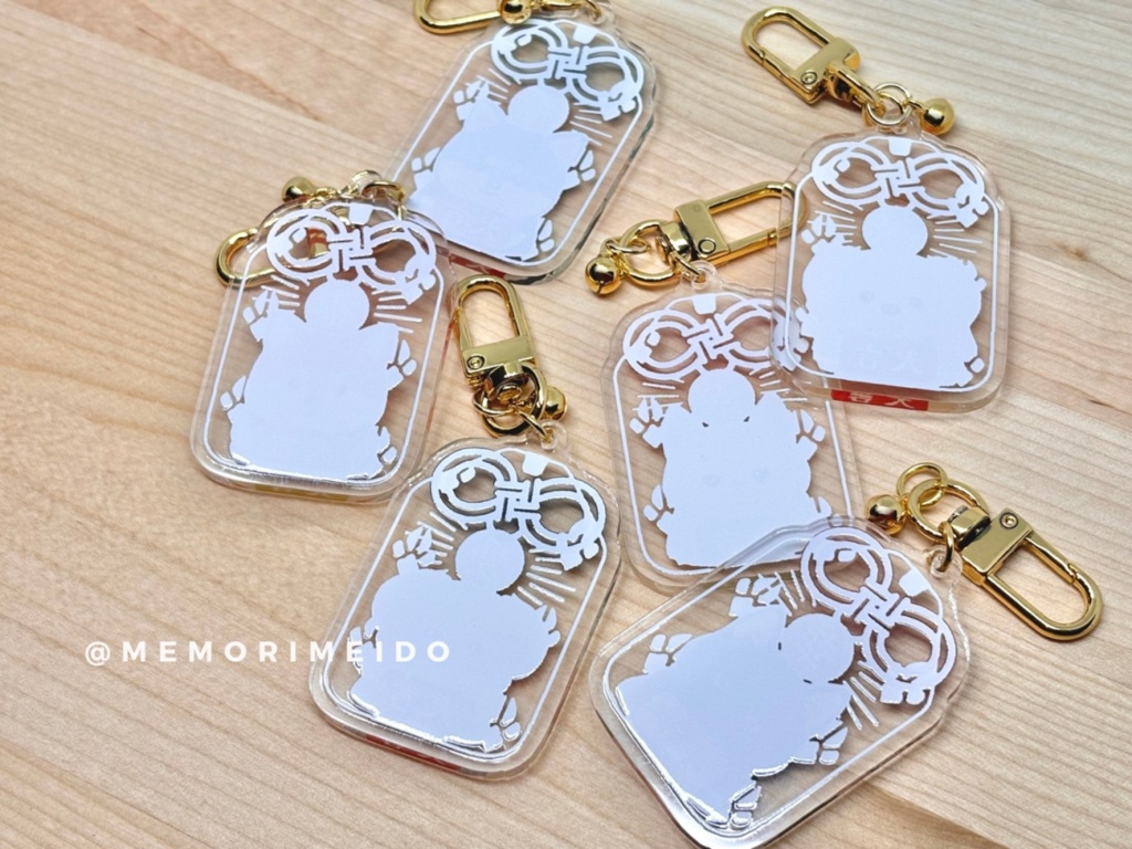 【犬猫グッズ】開運 犬猫守りアクキー【全6種】