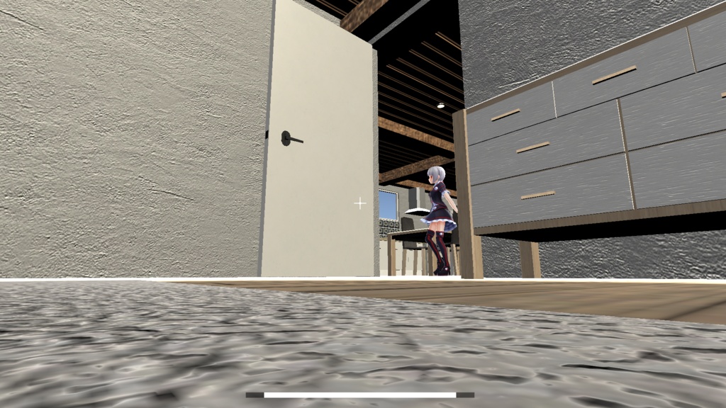 【VR対応】大きな女の子から逃げるゲーム(仮) Ver0.1