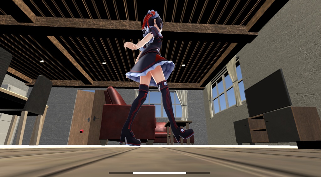 【VR対応】大きな女の子から逃げるゲーム(仮) Ver0.1