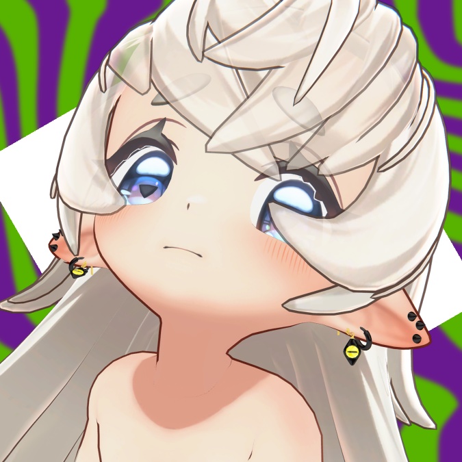 【複数アバター対応】おなじみのピアス