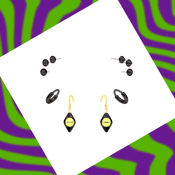 【複数アバター対応】おなじみのピアス