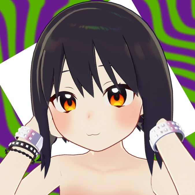 【複数アバター対応】おなじみのブレスレット