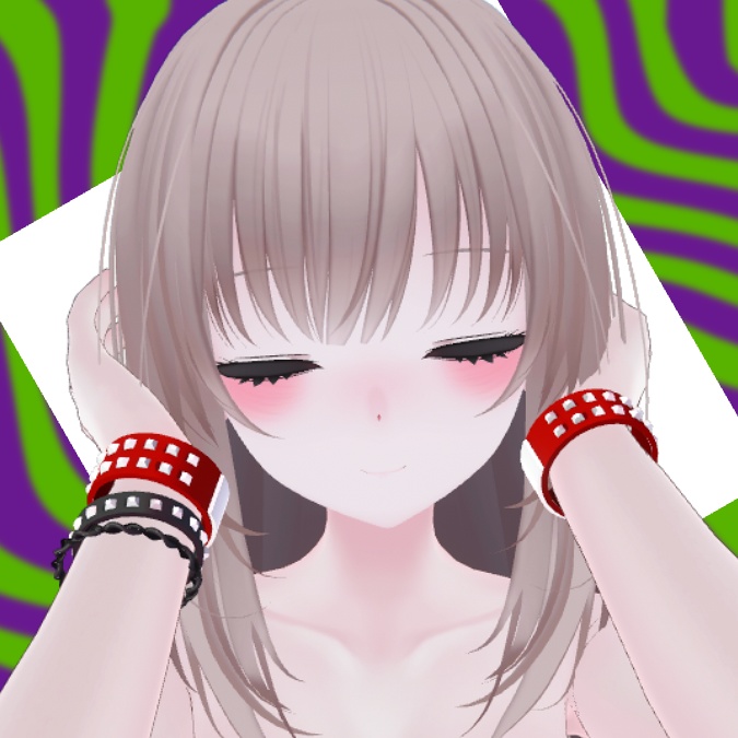 【複数アバター対応】おなじみのブレスレット