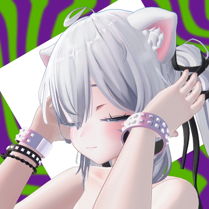 【複数アバター対応】おなじみのブレスレット