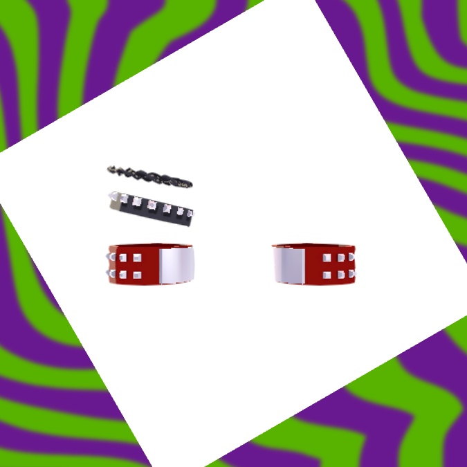 【複数アバター対応】おなじみのブレスレット