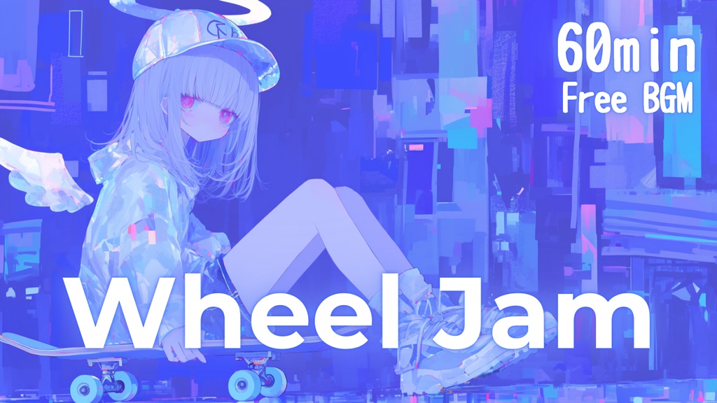 【フリーBGM】Wheel Jam🎧️ かわいい/チル/まったり/pop【作業・配信・勉強用BGM】