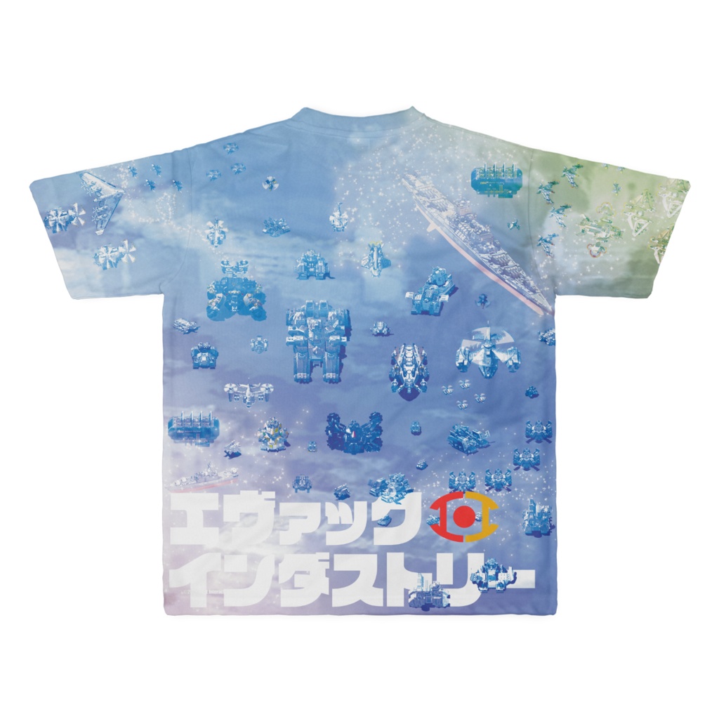 ケツイフルグラフィックTシャツ