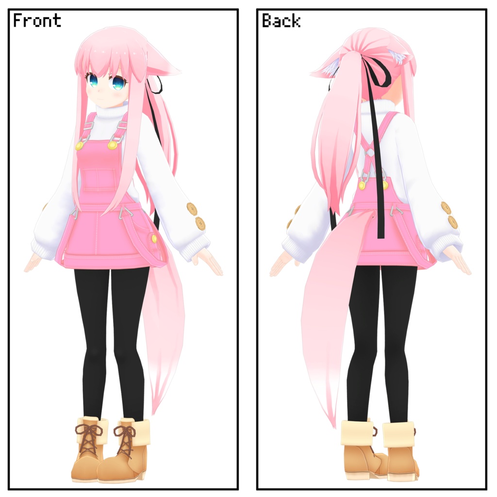 オリジナル3Dモデル『ユメ』