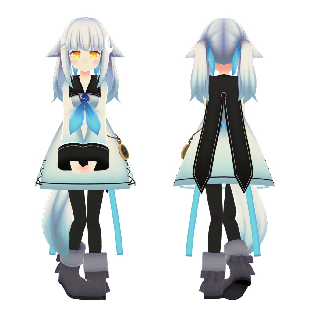 オリジナル3Dモデル『レム』