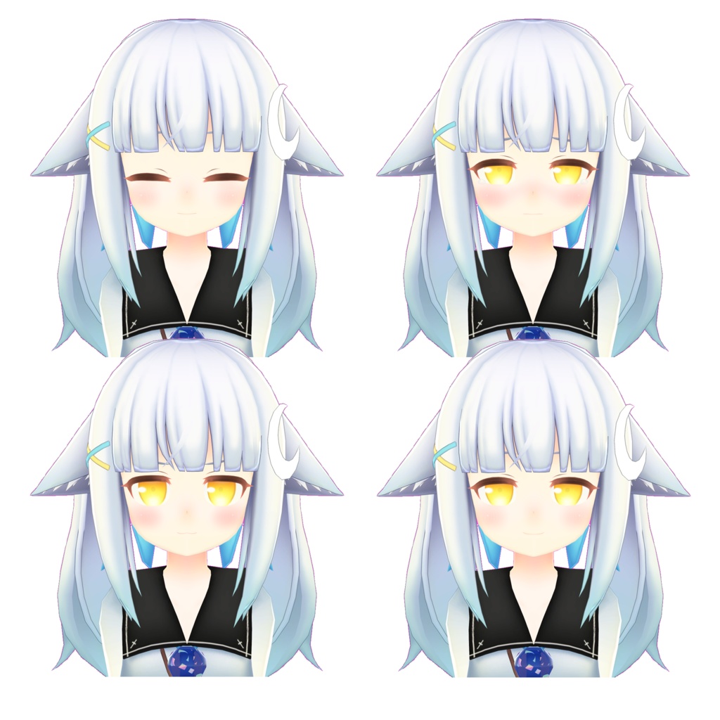 オリジナル3Dモデル『レム』