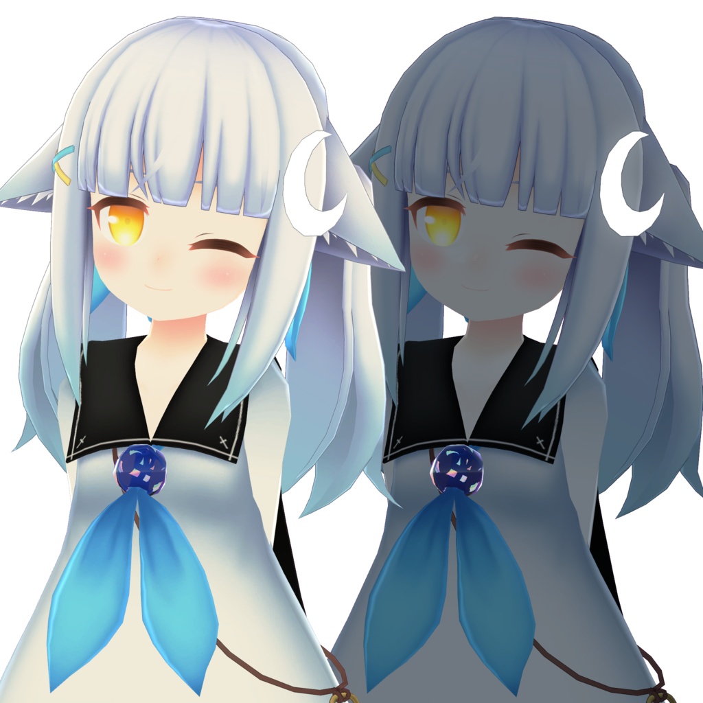 オリジナル3Dモデル『レム』