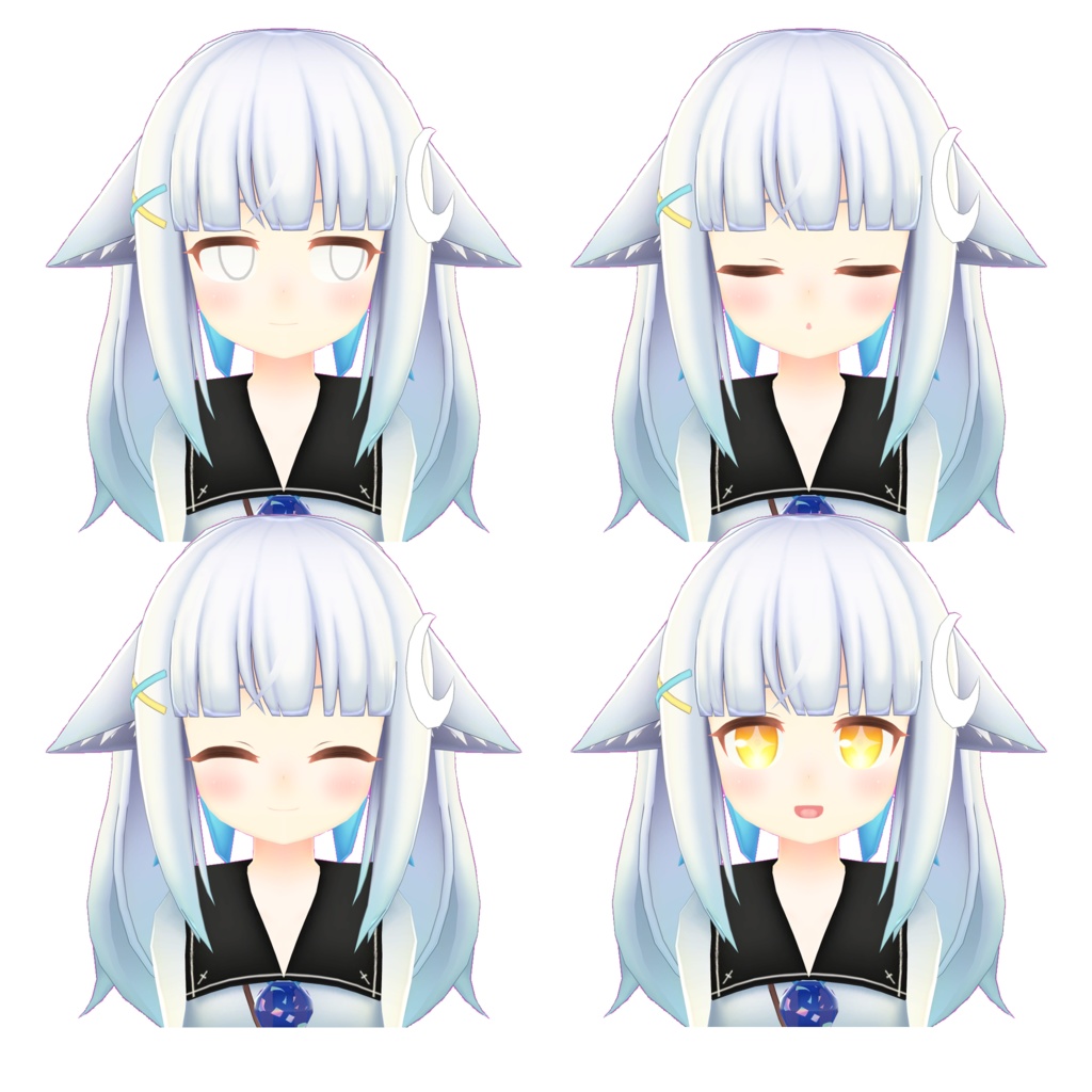 オリジナル3Dモデル『レム』