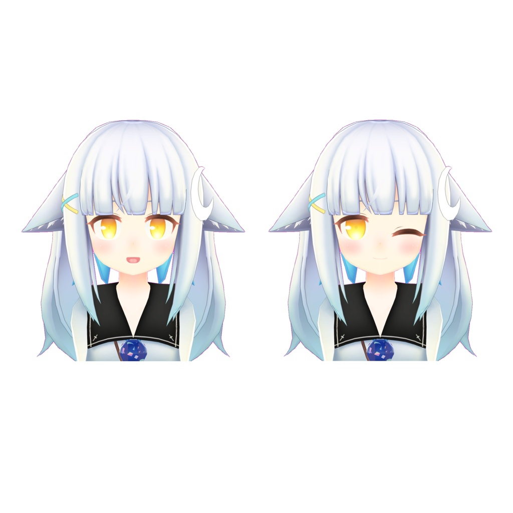 オリジナル3Dモデル『レム』