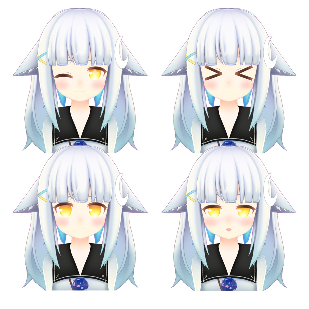 オリジナル3Dモデル『レム』