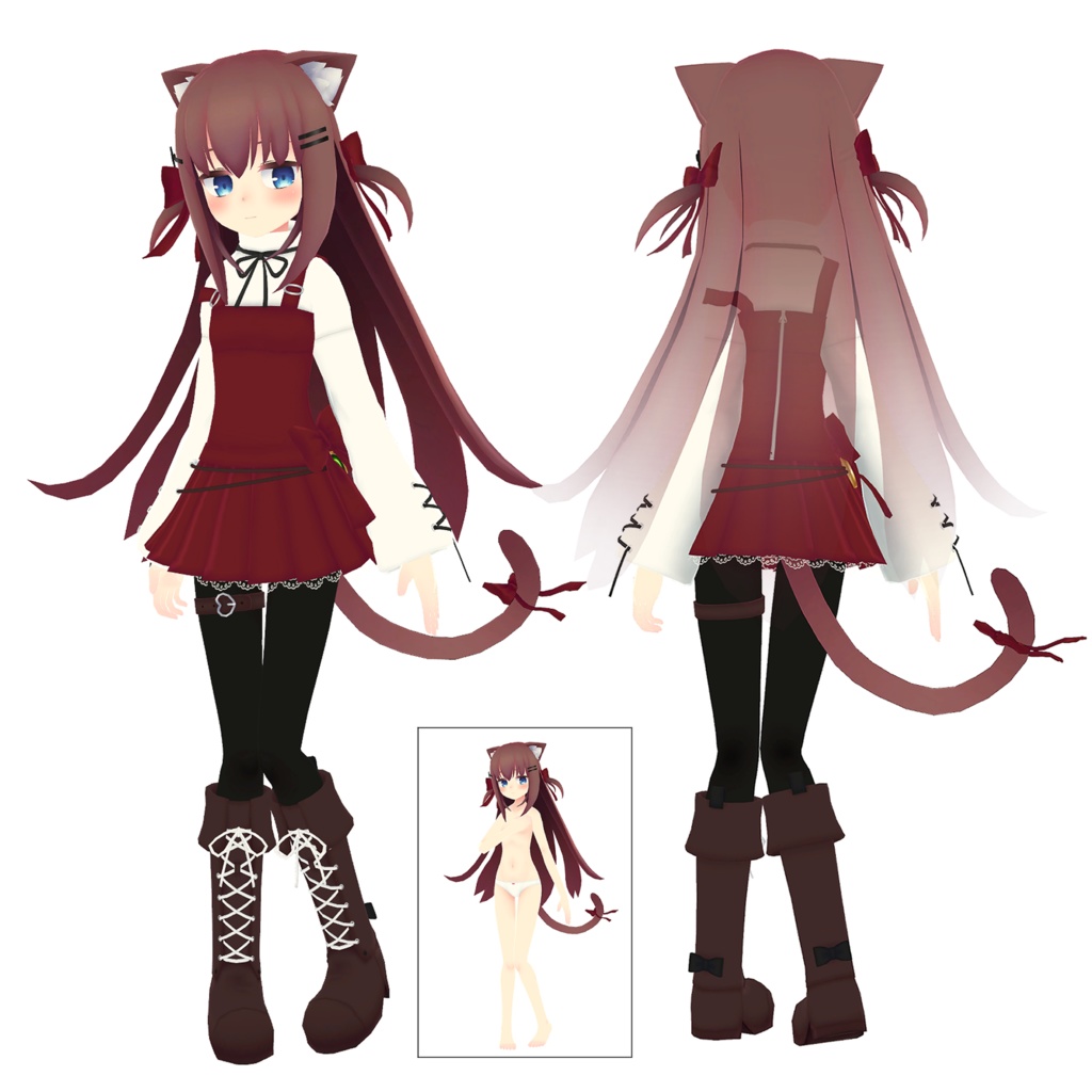 オリジナル3Dモデル『ノナ』