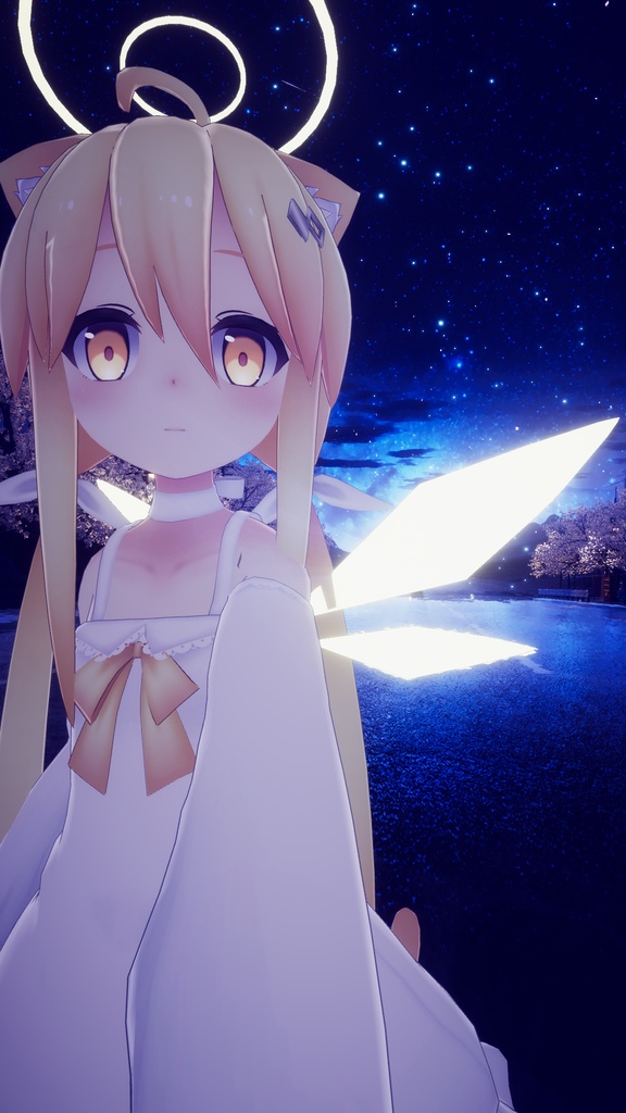 オリジナル3Dモデル『リズ』