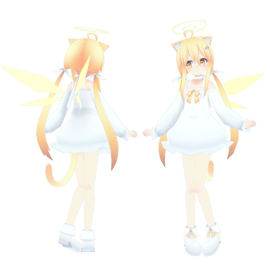 オリジナル3Dモデル『リズ』