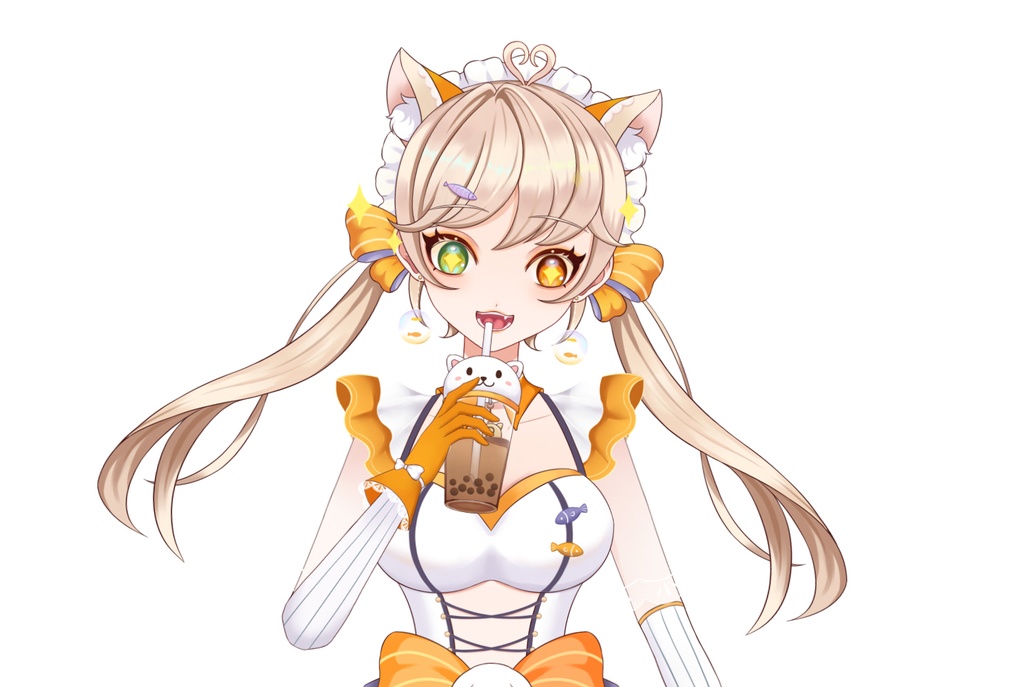 【booth販売終了 仅展示 sold out】橙子味的猫咪