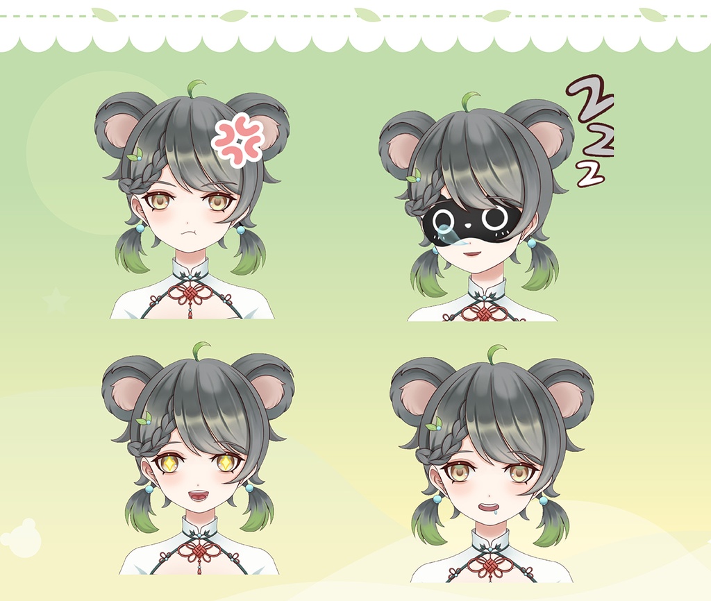 【booth販売終了 仅展示】sold out VTS 考拉妹妹