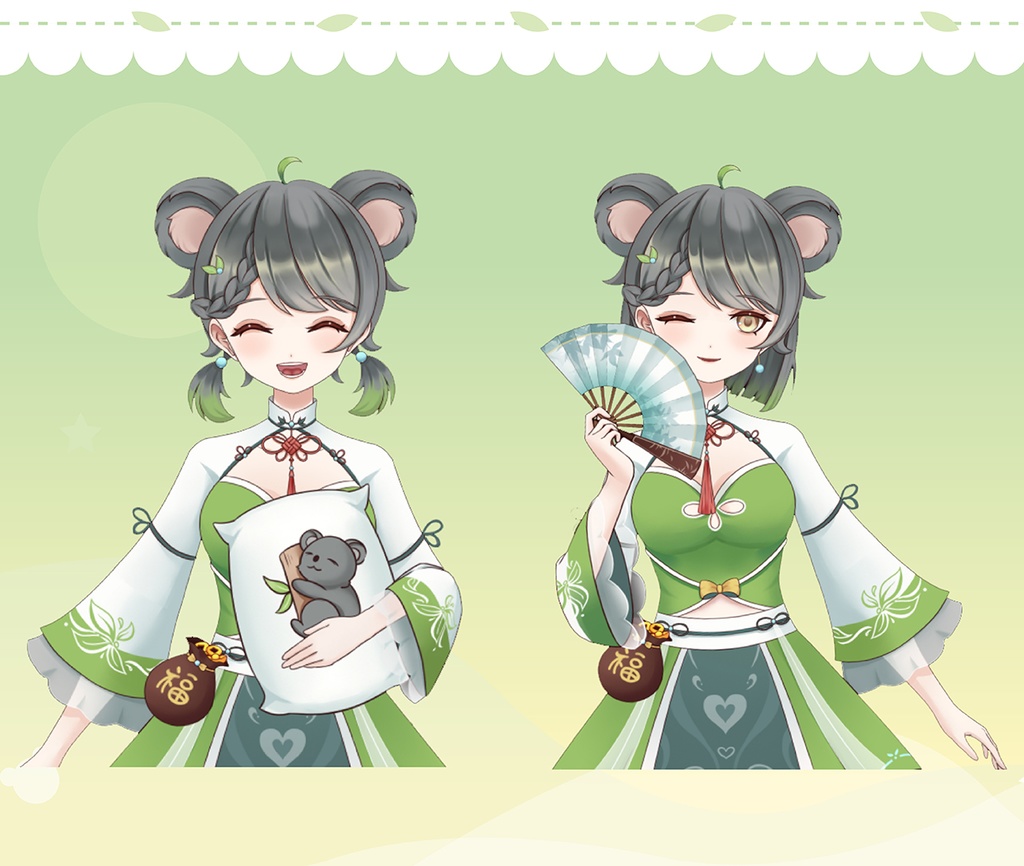 【booth販売終了 仅展示】sold out VTS 考拉妹妹