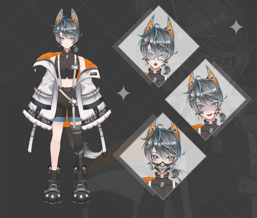 【booth販売終了 仅展示】 sold out FOR VTS