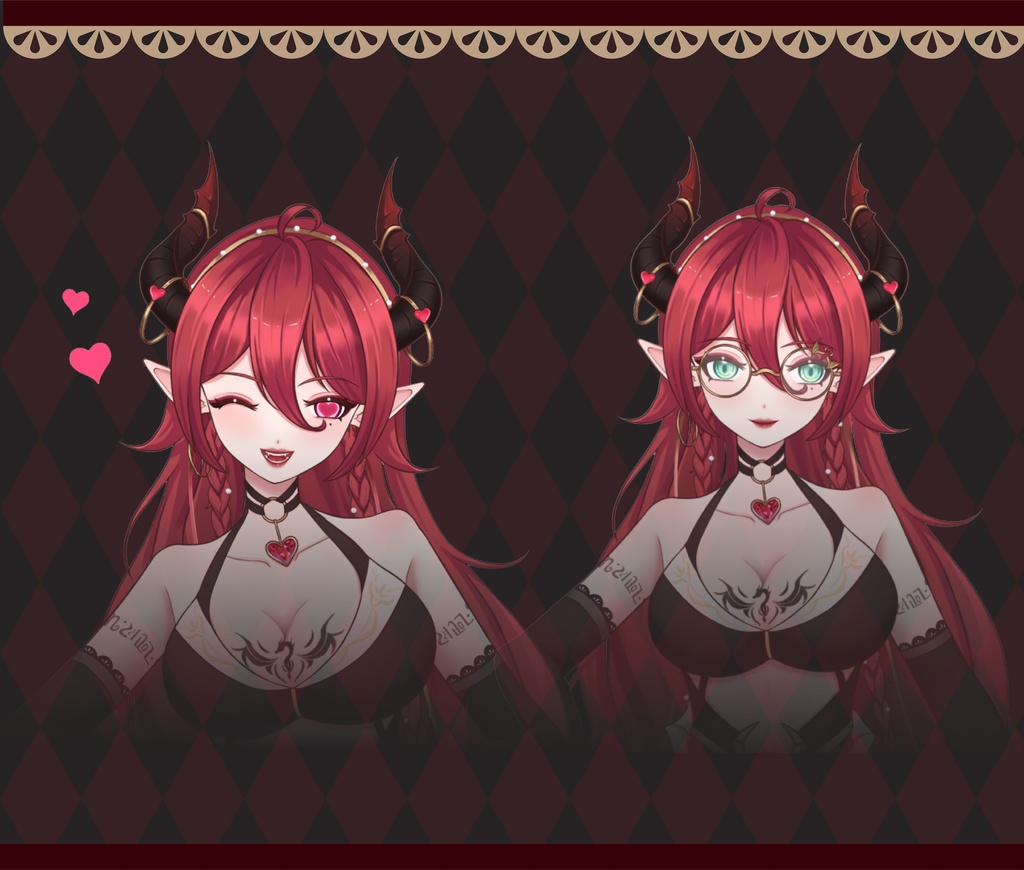 【booth販売終了 仅展示】sold out 龙族大姐姐(VTS)