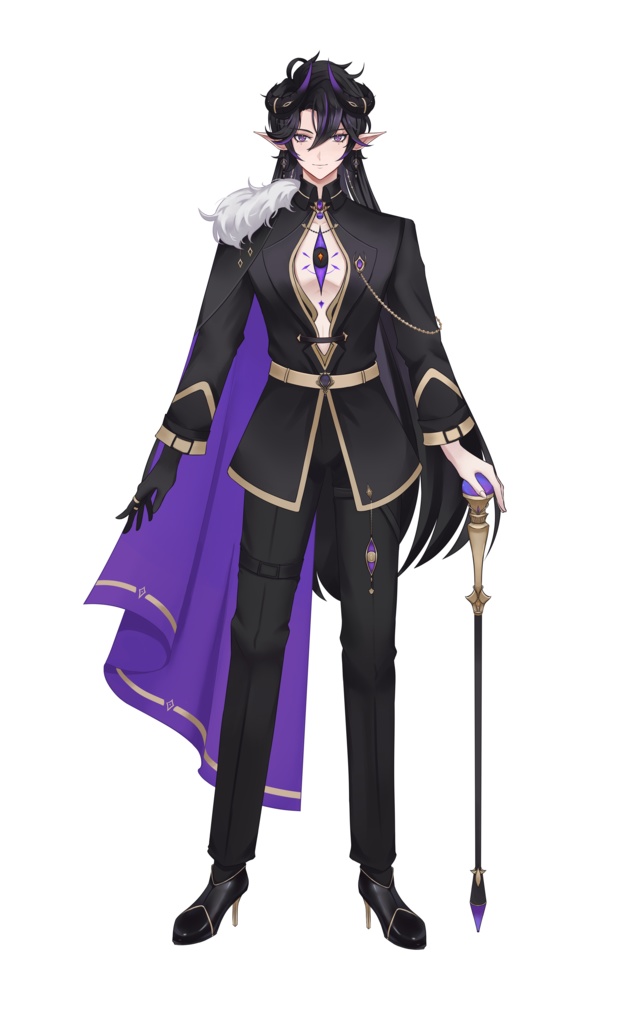 【booth販売終了 仅展示 sold out】男性モデル,VTS用,魔王