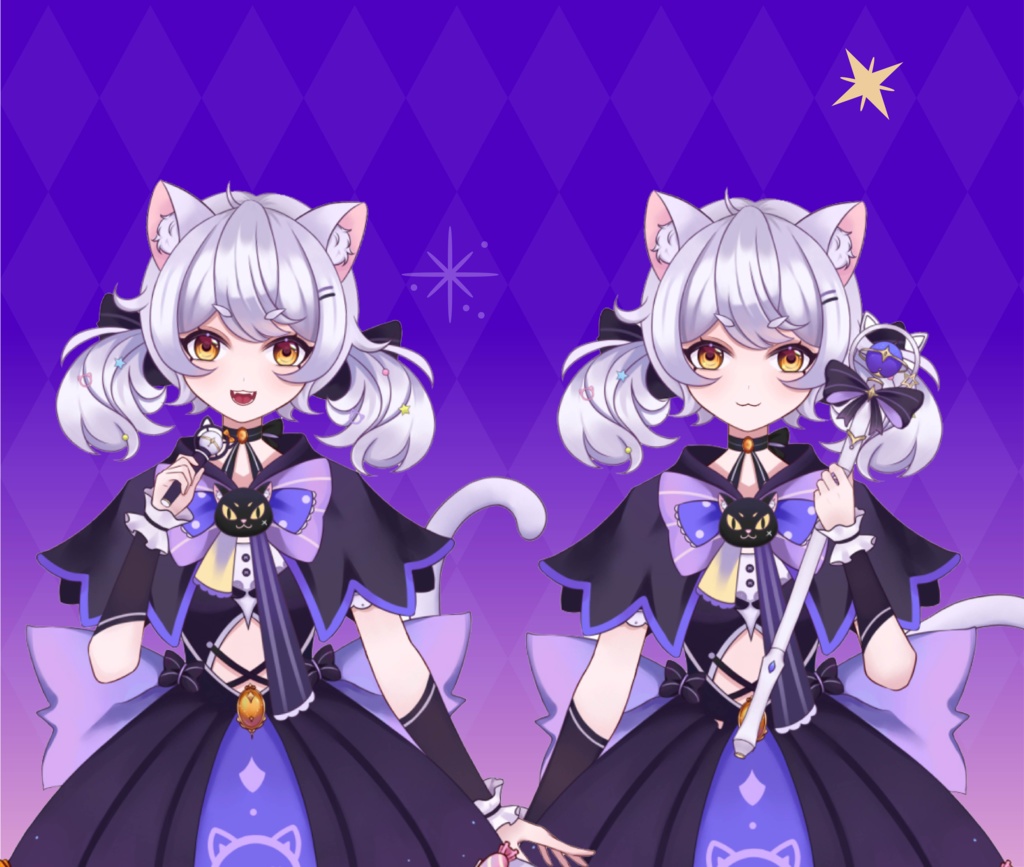 【booth販売終了 仅展示 sold out】猫咪·魔女