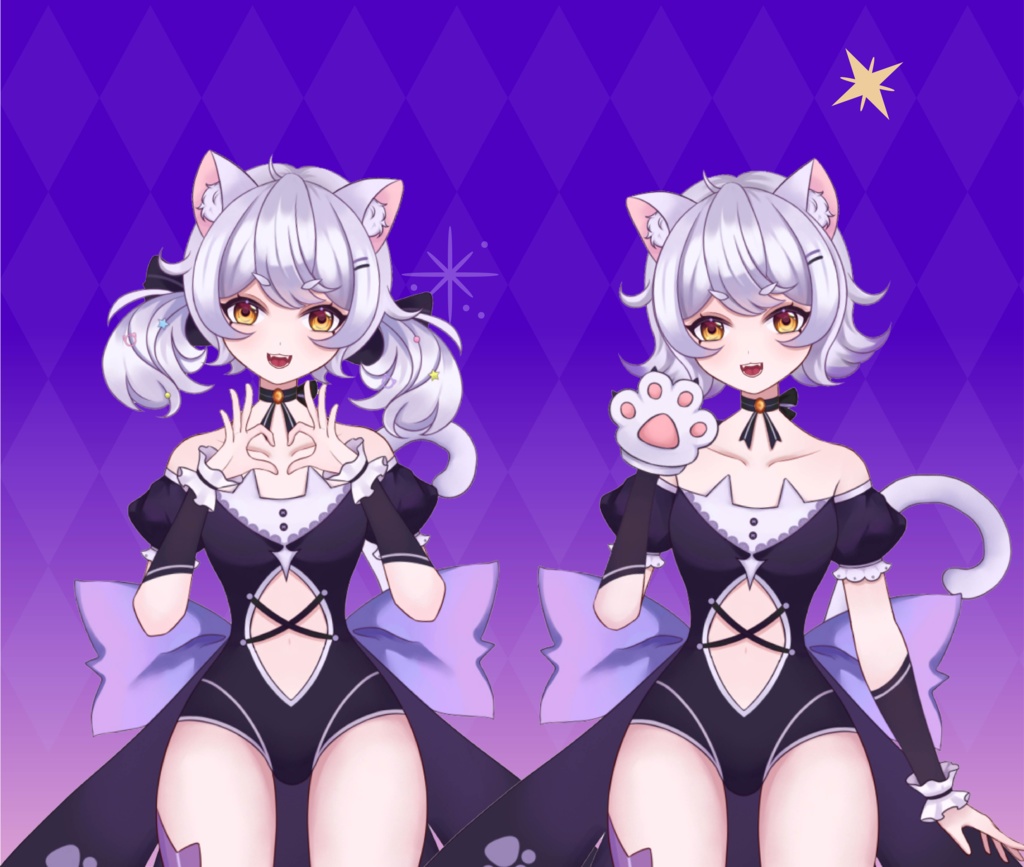 【booth販売終了 仅展示 sold out】猫咪·魔女