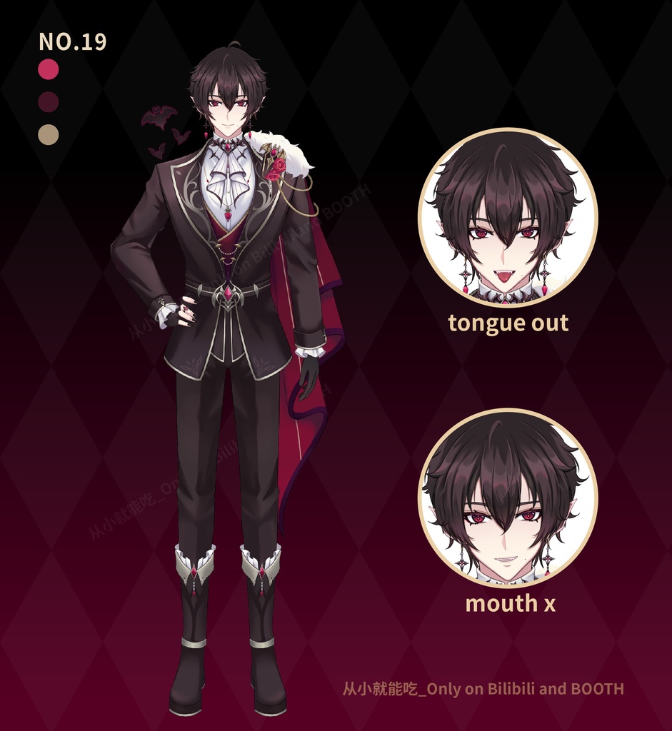 【booth販売終了 仅展示 sold out 】吸血鬼vampire