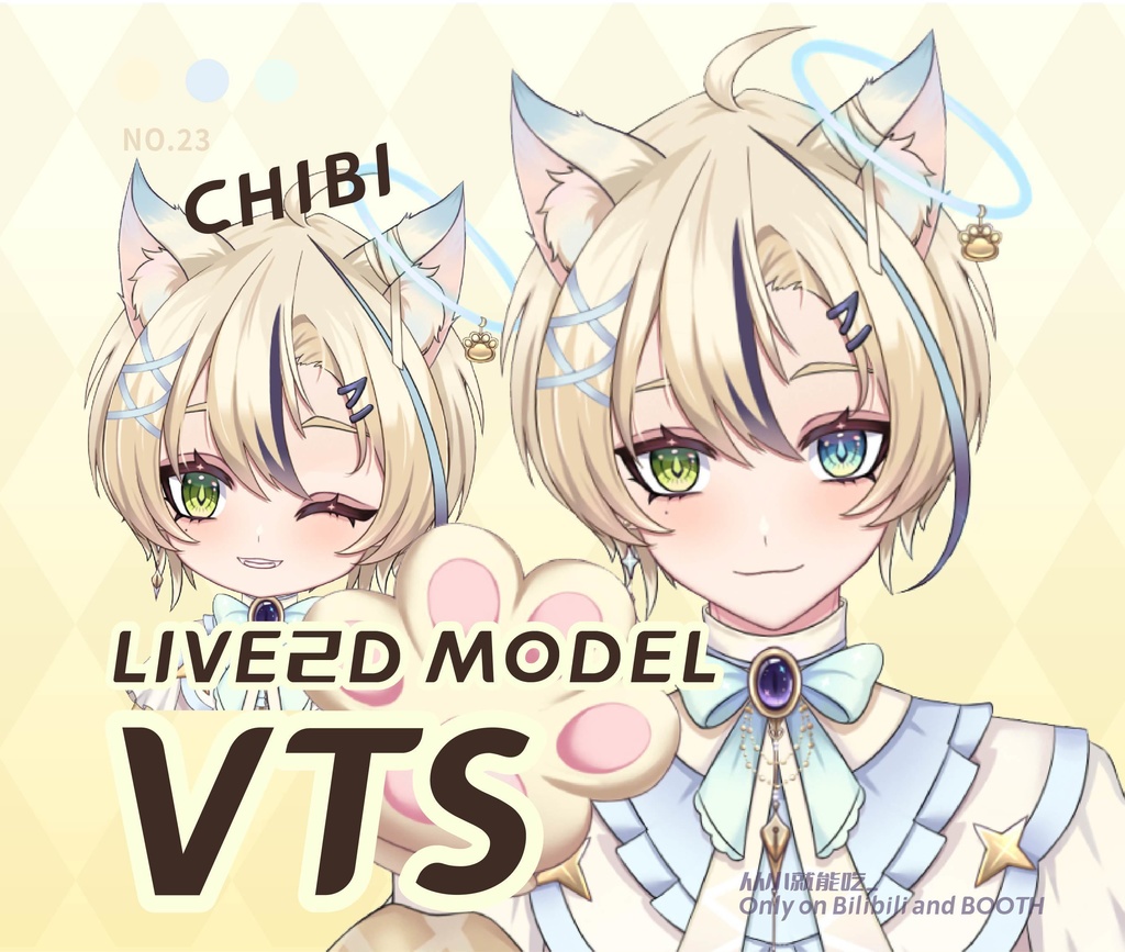 【live2d モデル】猫咪·作家Ver2