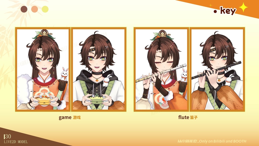 【For Display Only/仅展示】live2d模型-柿雪-VTS用