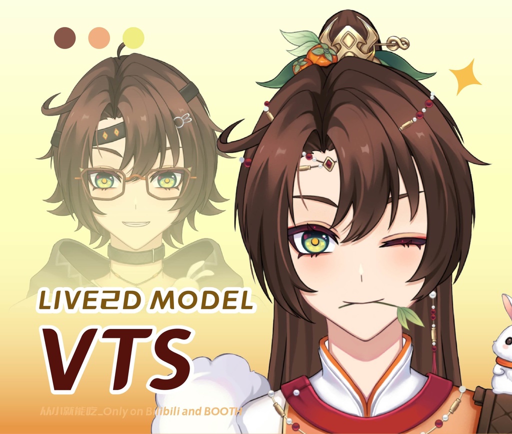 【For Display Only/仅展示】live2d模型-柿雪-VTS用