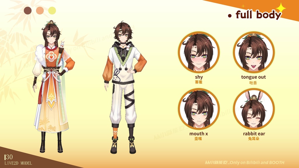 【For Display Only/仅展示】live2d模型-柿雪-VTS用