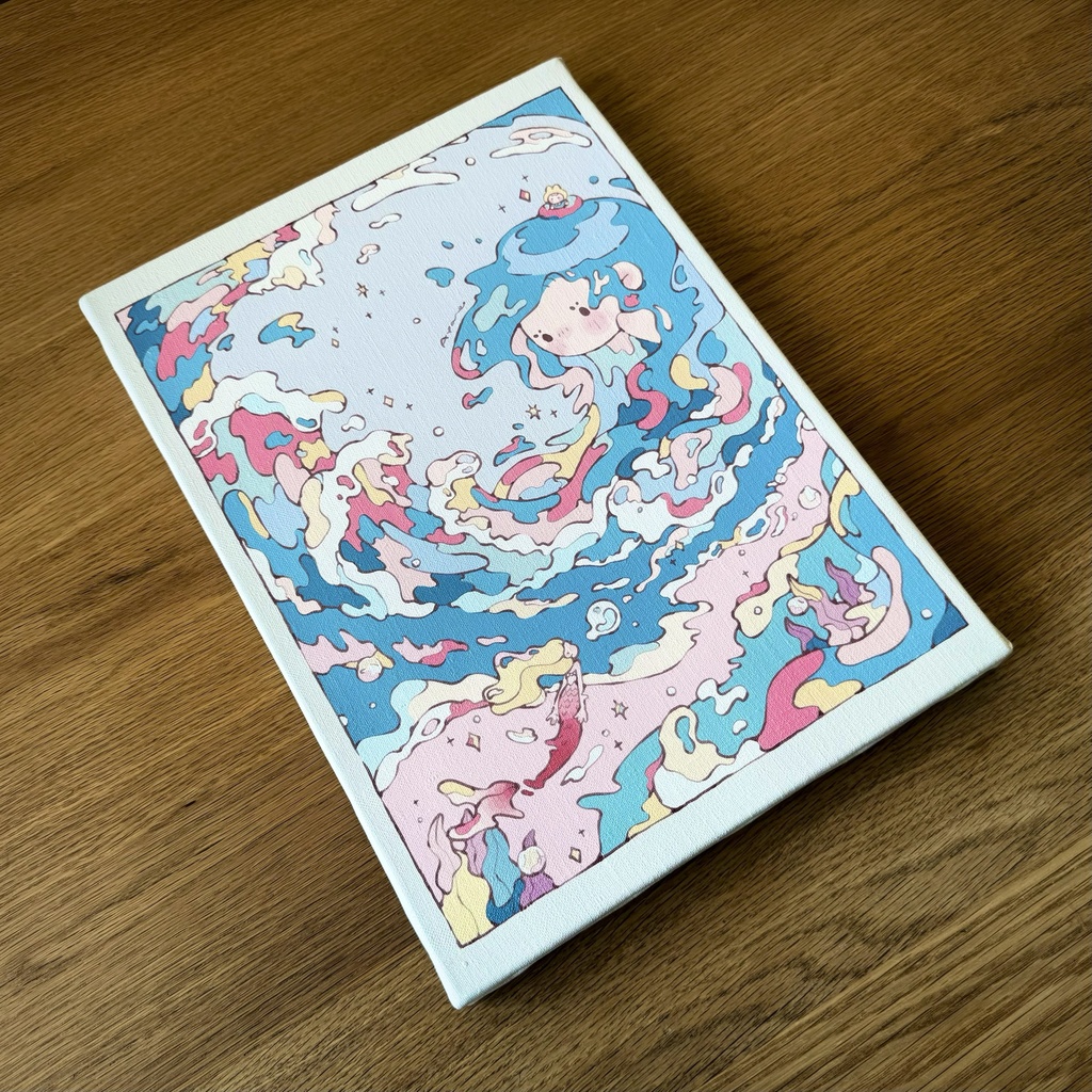 キャンバスプリントF4号『Encounter』